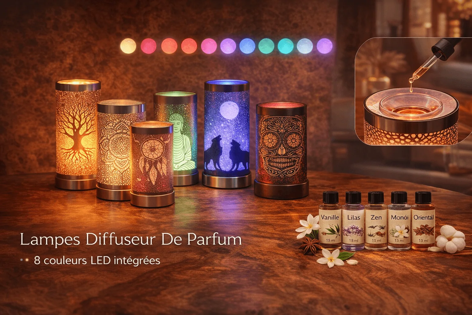 Luminothérapie : bienfaits des couleurs sur le bien-être