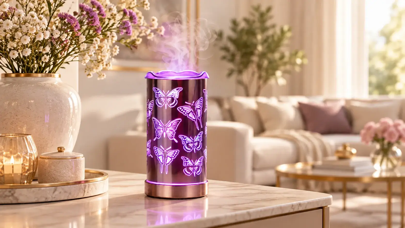Comment instaurer un rituel parfumé quotidien avec une lampe diffuseur LED