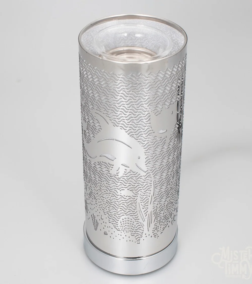 Lampe diffuseur parfum Dauphin LED décorative 26 cm