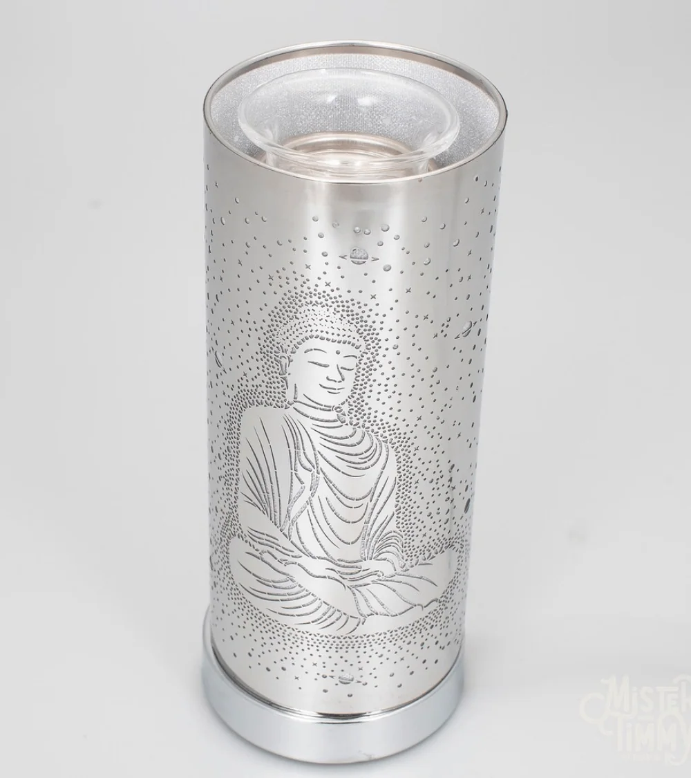 Lampe diffuseur parfum Bouddha LED ambiance zen 26 cm
