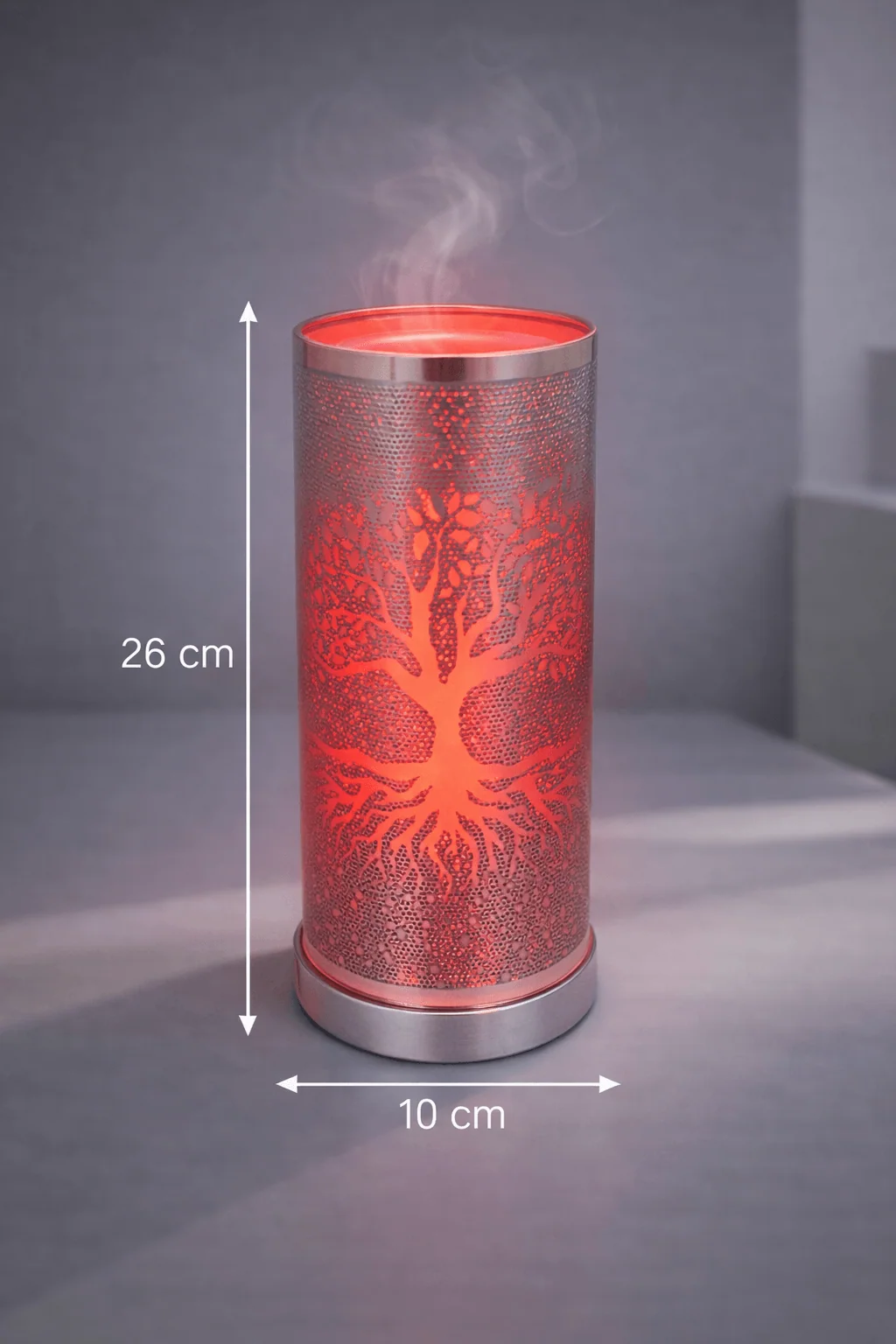 Lampe diffuseur parfum Arbre de vie LED 26 cm grand modèle
