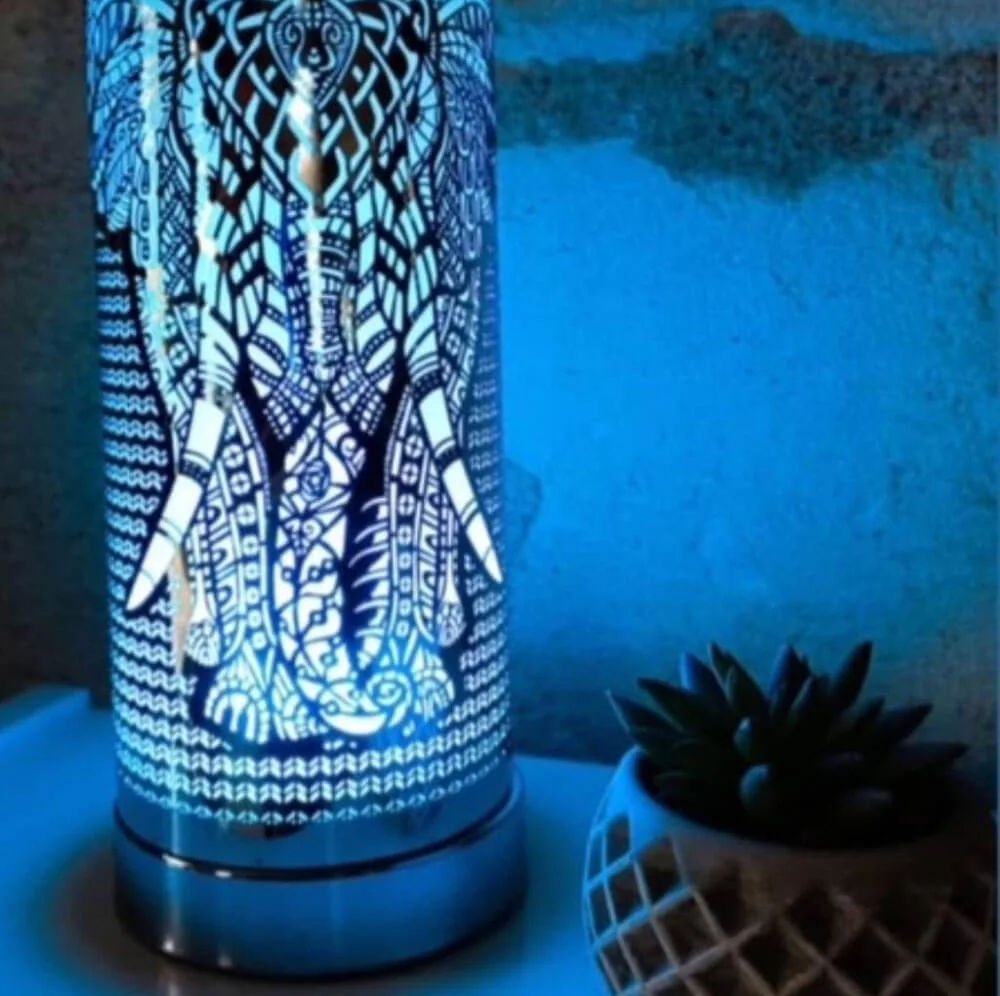 Lampe diffuseur parfum Éléphant LED feng shui 26 cm