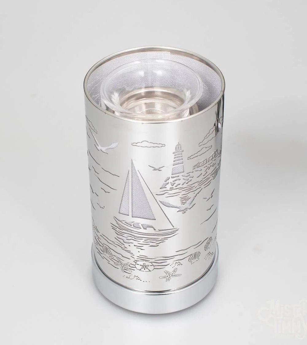 Lampe diffuseur parfum Bateau LED ambiance marine 18 cm