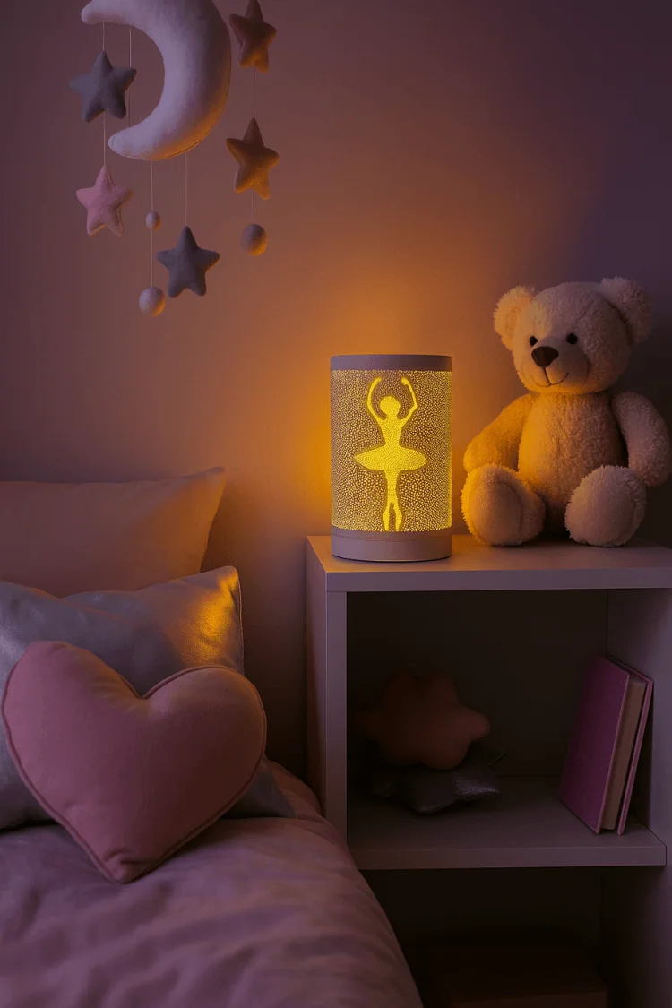 Lampe diffuseur parfum Danseuse LED décorative 18 cm