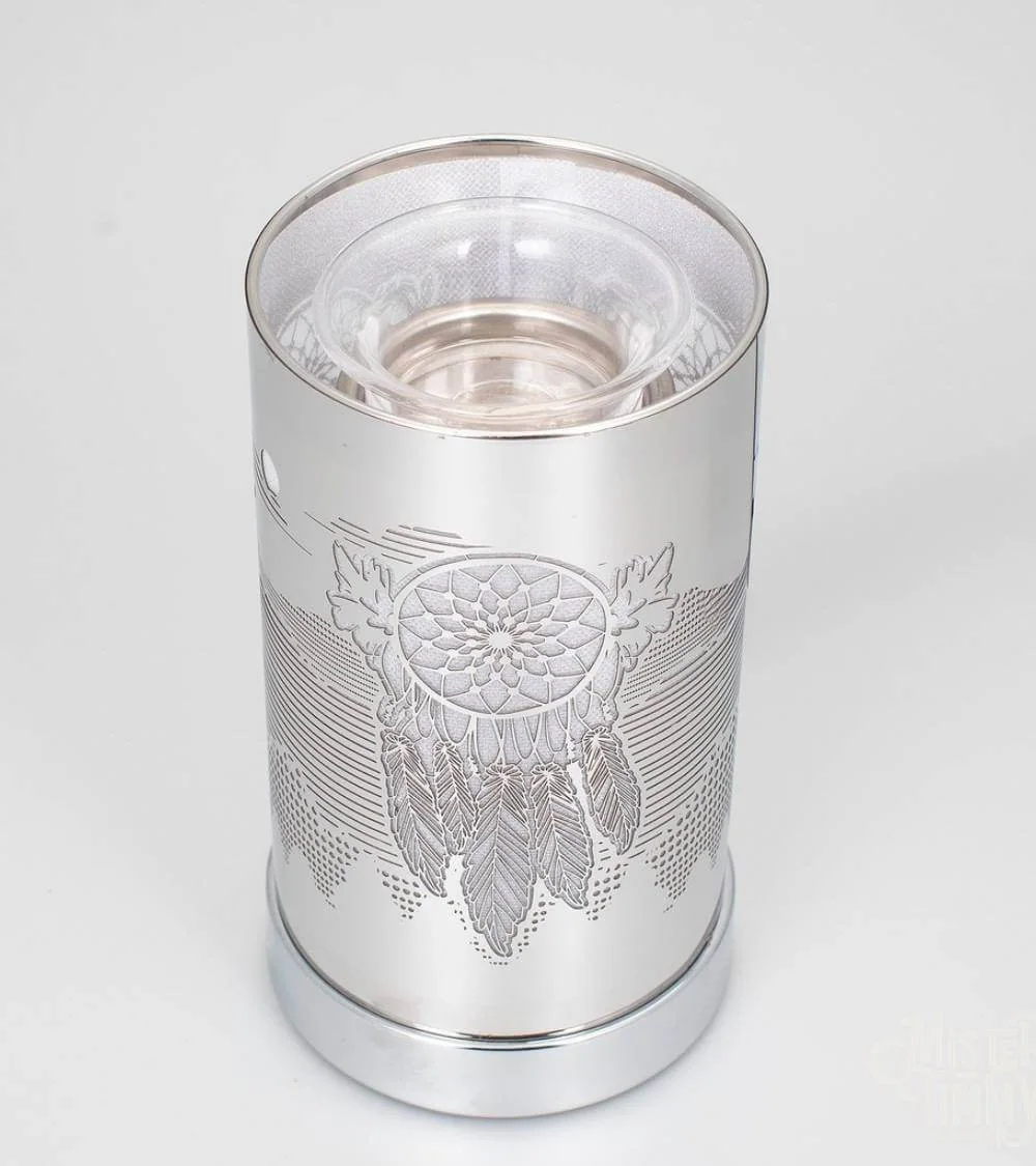 Lampe diffuseur parfum attrape-rêve bohème LED 18 cm