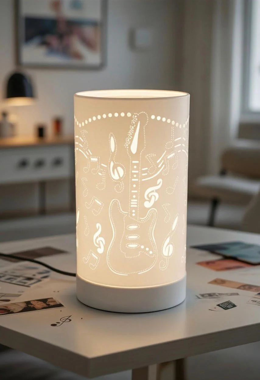 lampe diffuseur blanche, diffuseur parfum maison, lumière led, décoration intérieure, luxarom