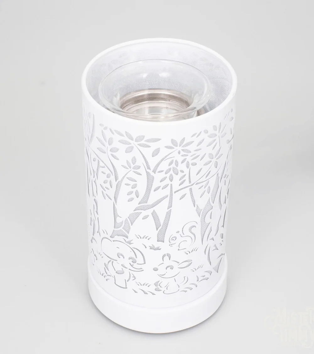 Lampe diffuseur parfum Forêt enchantée LED ambiance douce