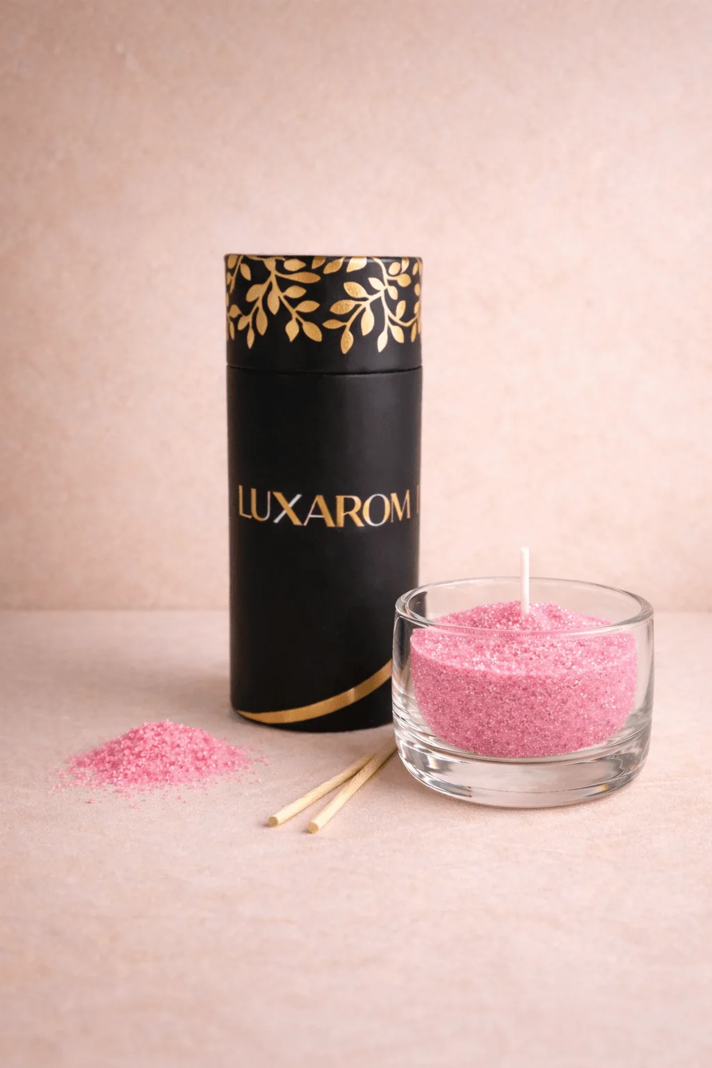 Sable de bougie nacré 500 g effet décoratif bougie éternelle