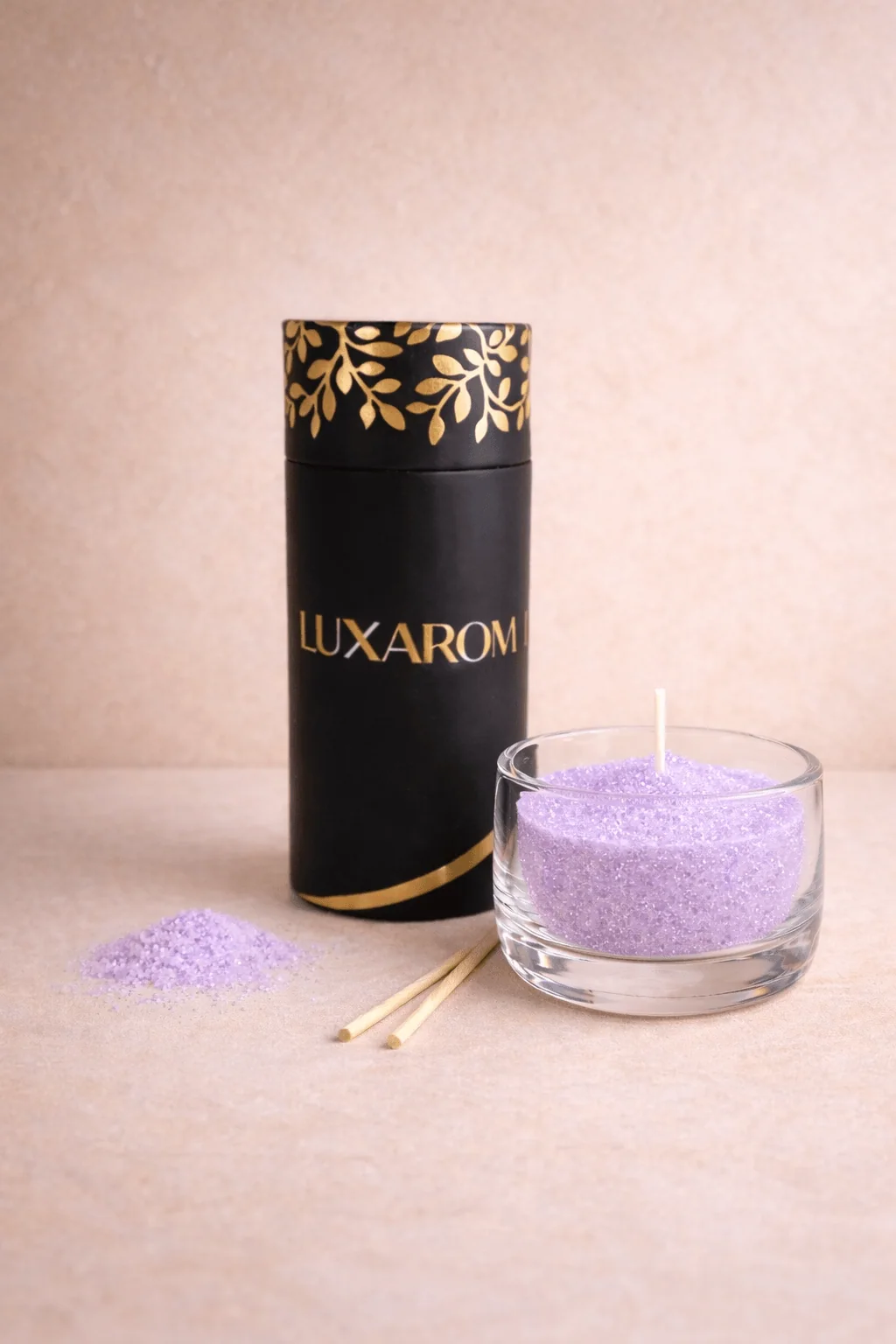 Sable de bougie nacré 500 g effet décoratif bougie éternelle